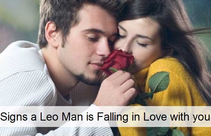 In man when leo love falls a Signs He's